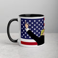 Trump Salute Color Mug