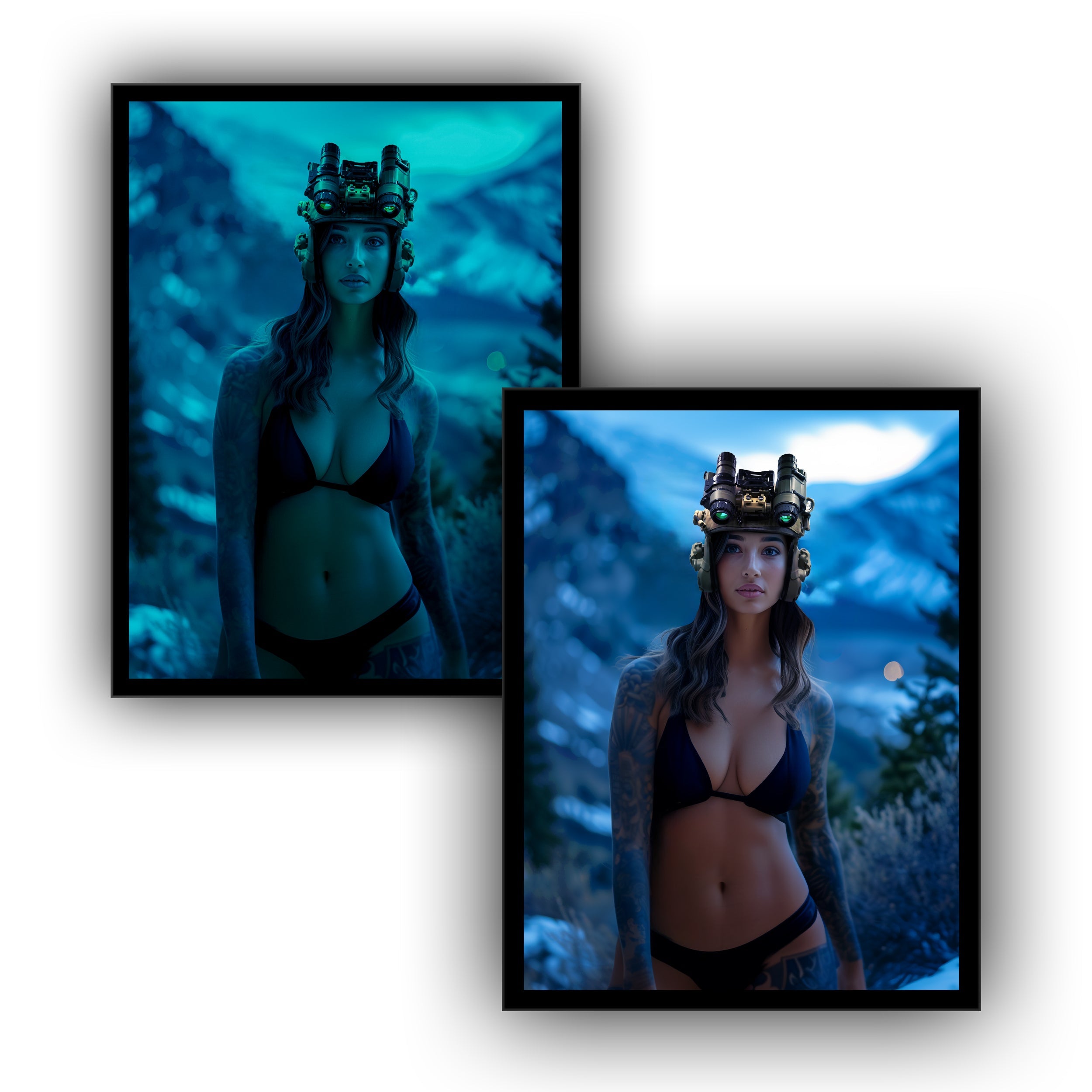 Mountain Vol. 1 - 4" x 3" Sublimation Velcro Morale Patch