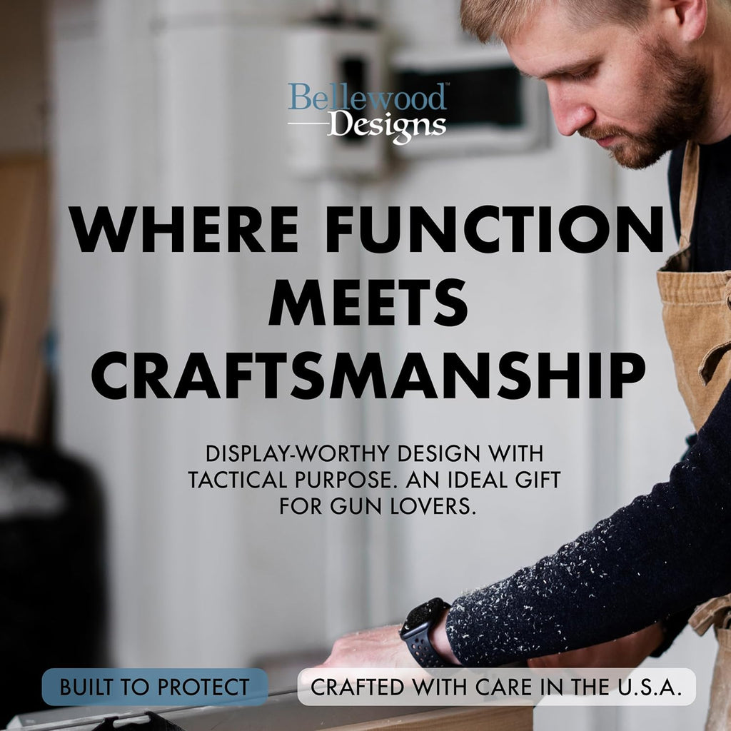 Wood Gun Cabinet Birds In A Tree Wall Decoration - Hidden Gun Safe To Securely Store Your Gun In Plain Sight