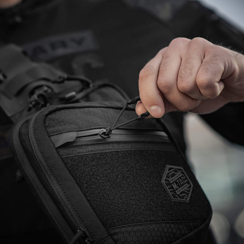 M-Tac Sling Pistol Bag Hex with Loop Panel