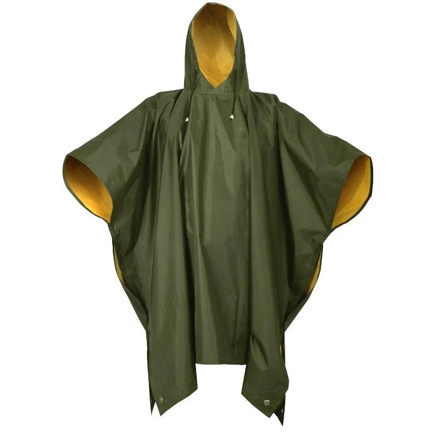 Reversible PVC Poncho