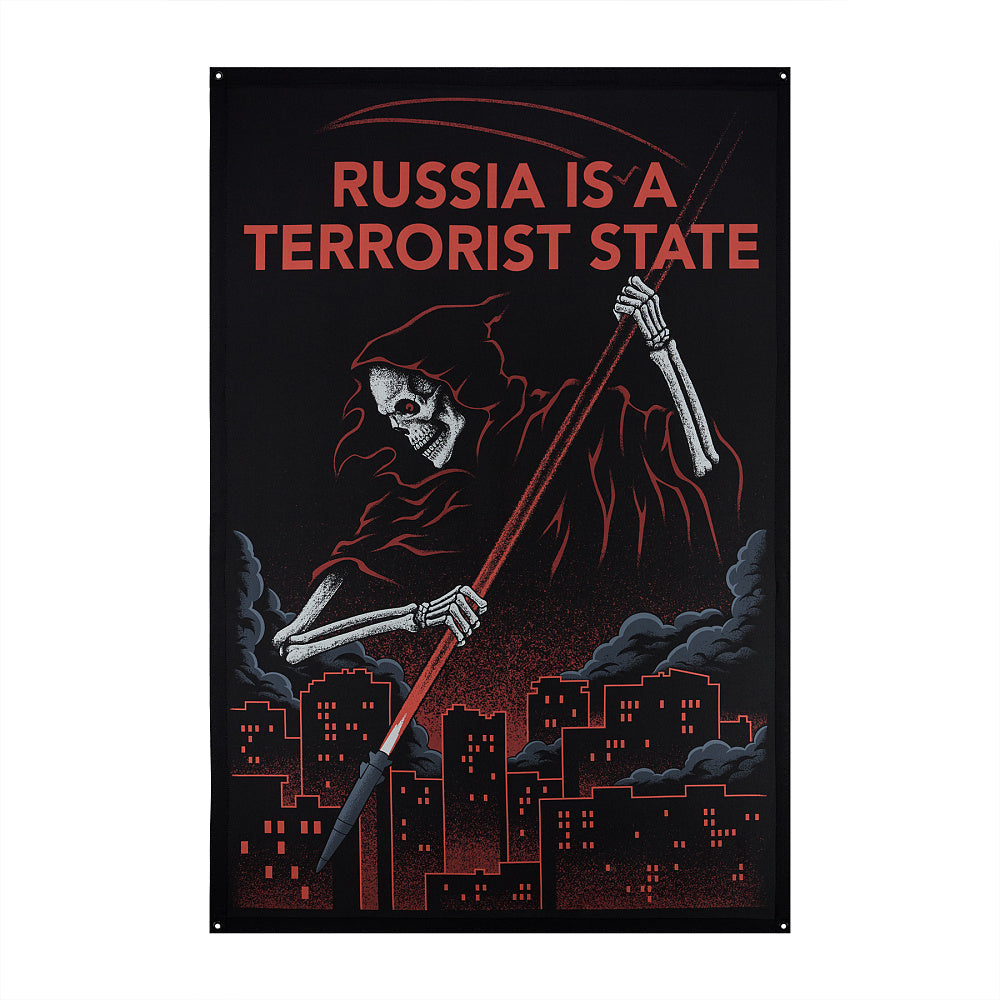 M-Tac Banner Russia Is a Terrorist State