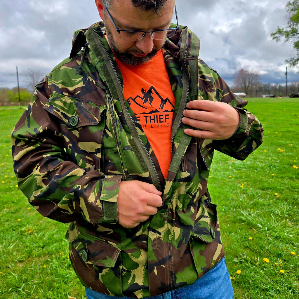 British Woodland DPM Windproof Combat Smock W/ Hood
