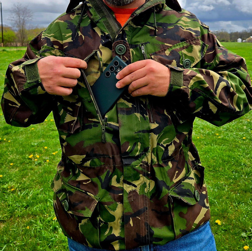 British Woodland DPM Windproof Combat Smock W/ Hood
