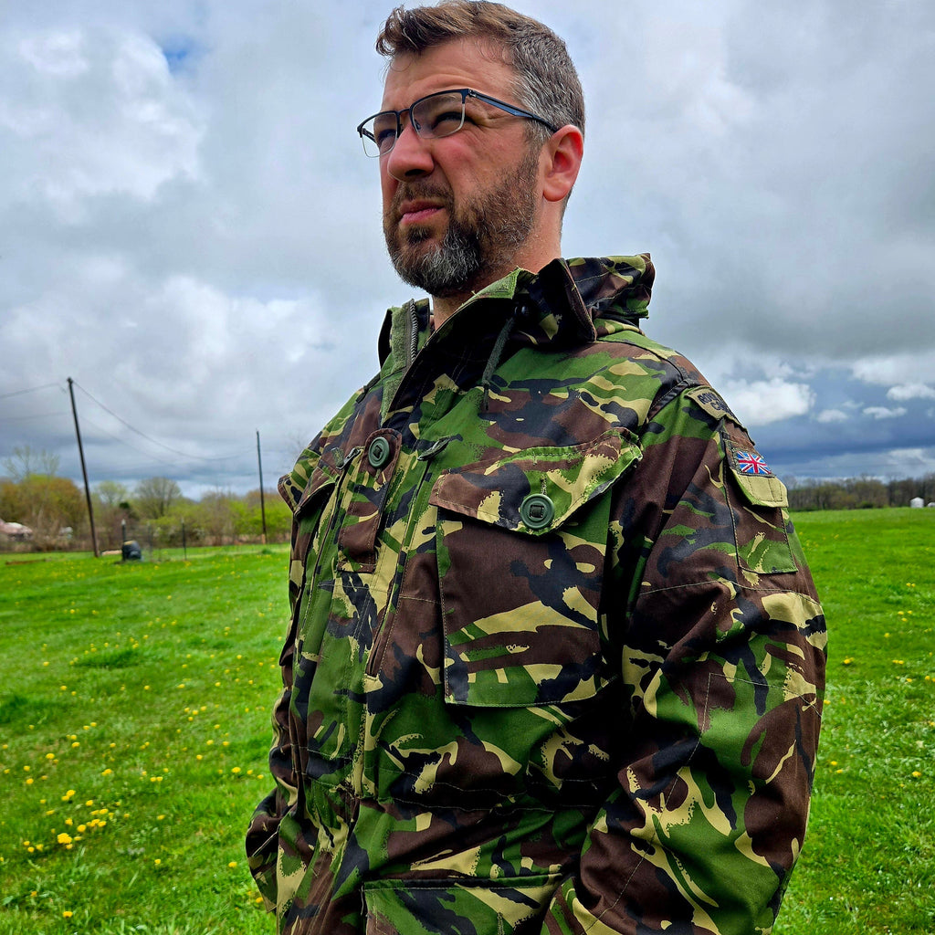 British Woodland DPM Windproof Combat Smock W/ Hood