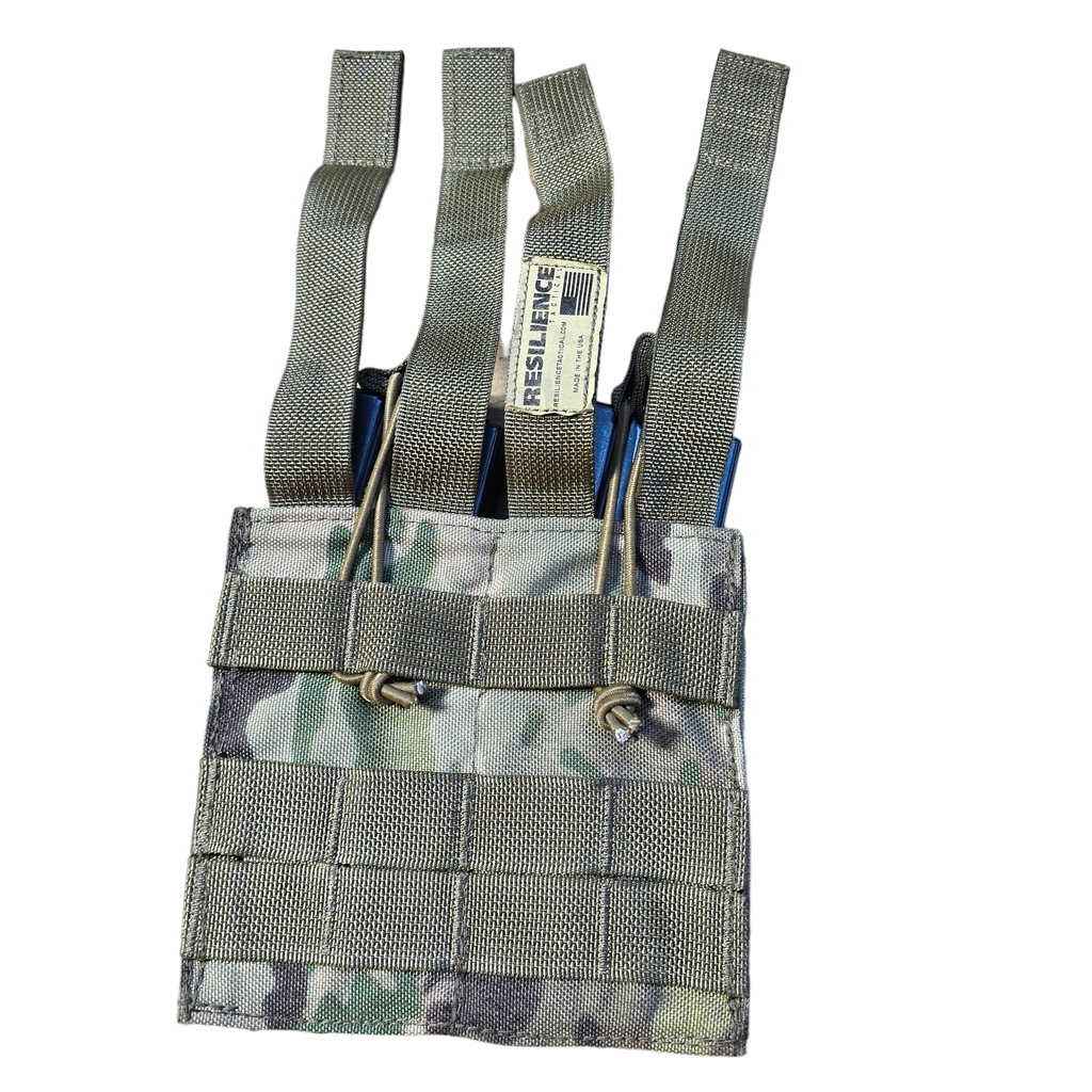 Resilience Tactical Multicam Double Magazine Shingle