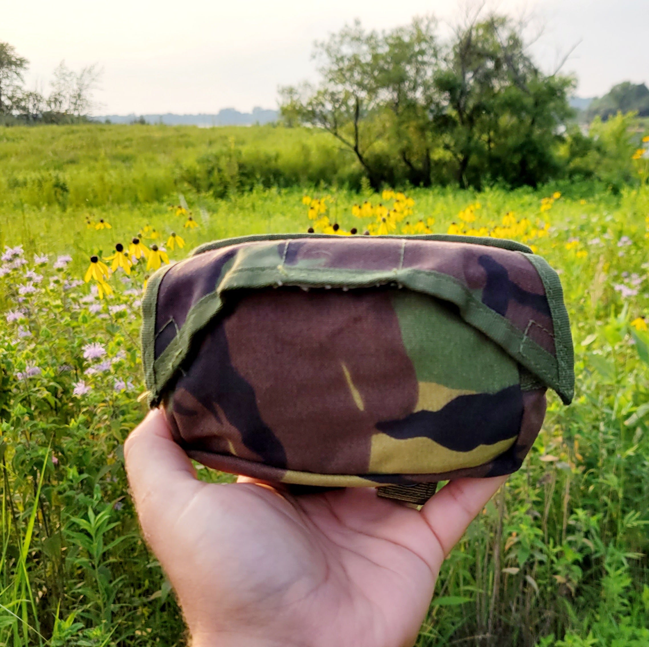 Dutch DPM pattern pouch with MOLLE/PALS attachments – Self Rescue Tactical