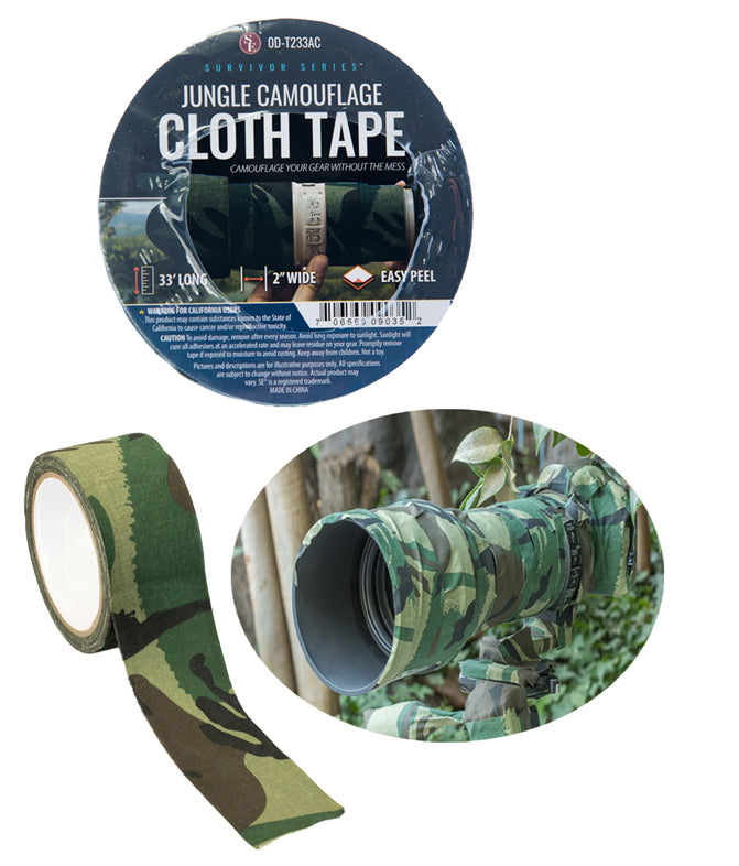 Woodland/ Jungle Camo Cloth Tape.