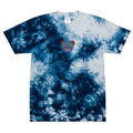 Clown World Embroidered Oversized Tie Dyed T-Shirt