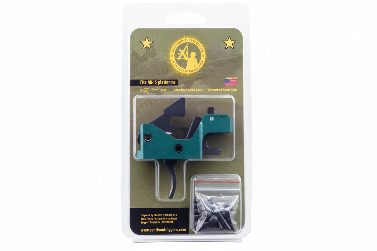 3 pack combo Partisan Forced-Reset Drop-In Cassette Trigger FRT – AR-15 Platform (USA-Made)