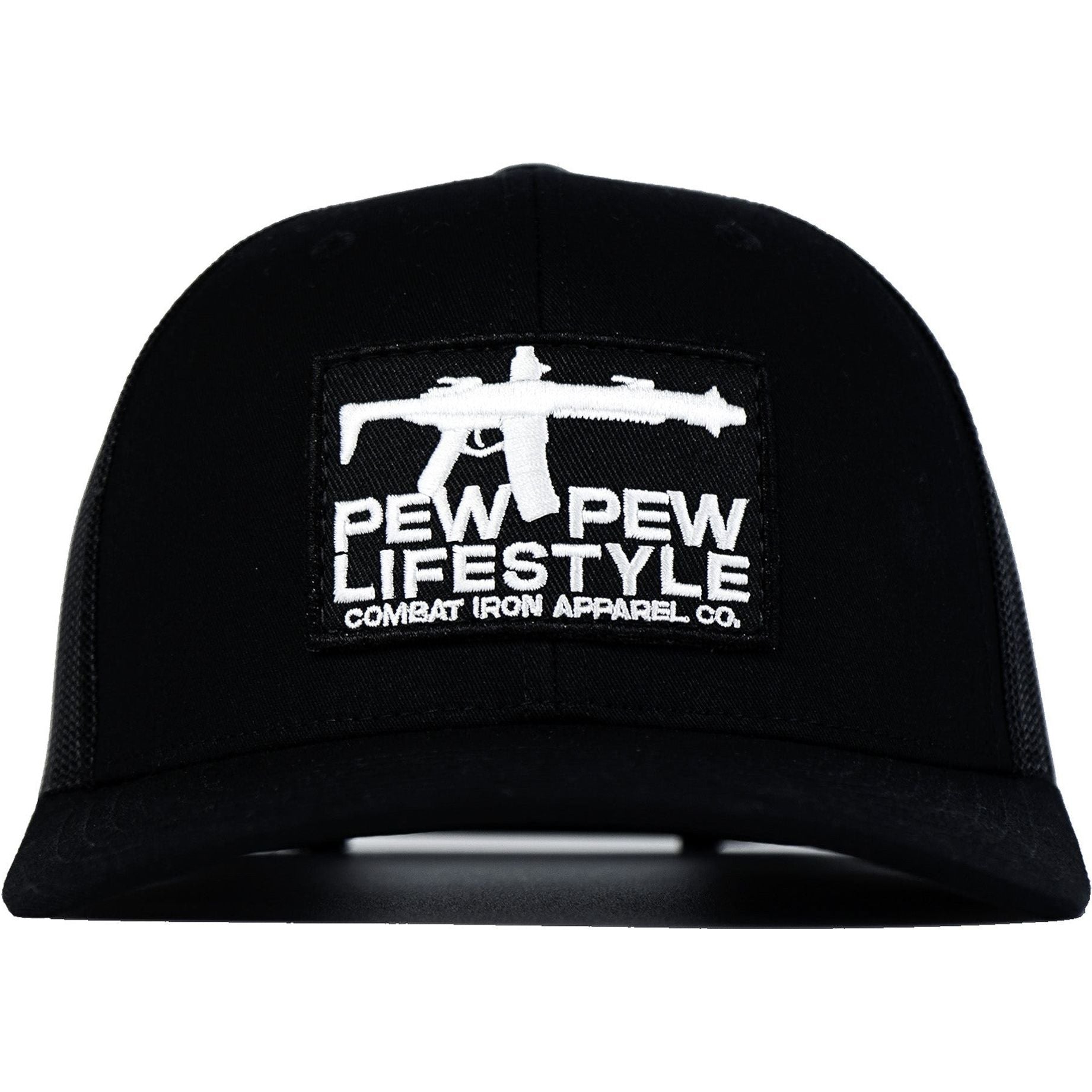 Pew Pew Lifestyle Patch Mid-Profile Snapback Hat