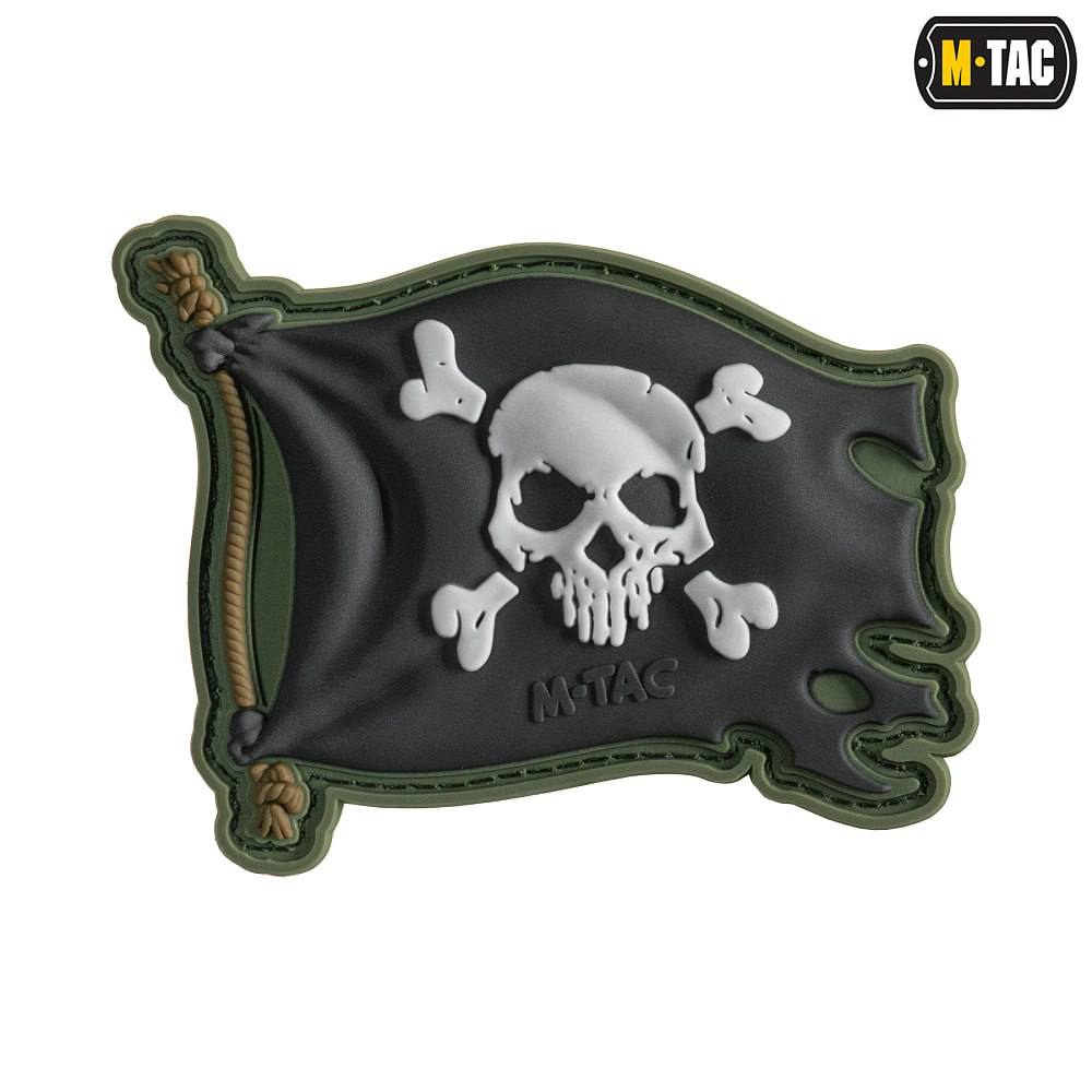 M-Tac Morale Patch Jolly Roger Pirate Flag