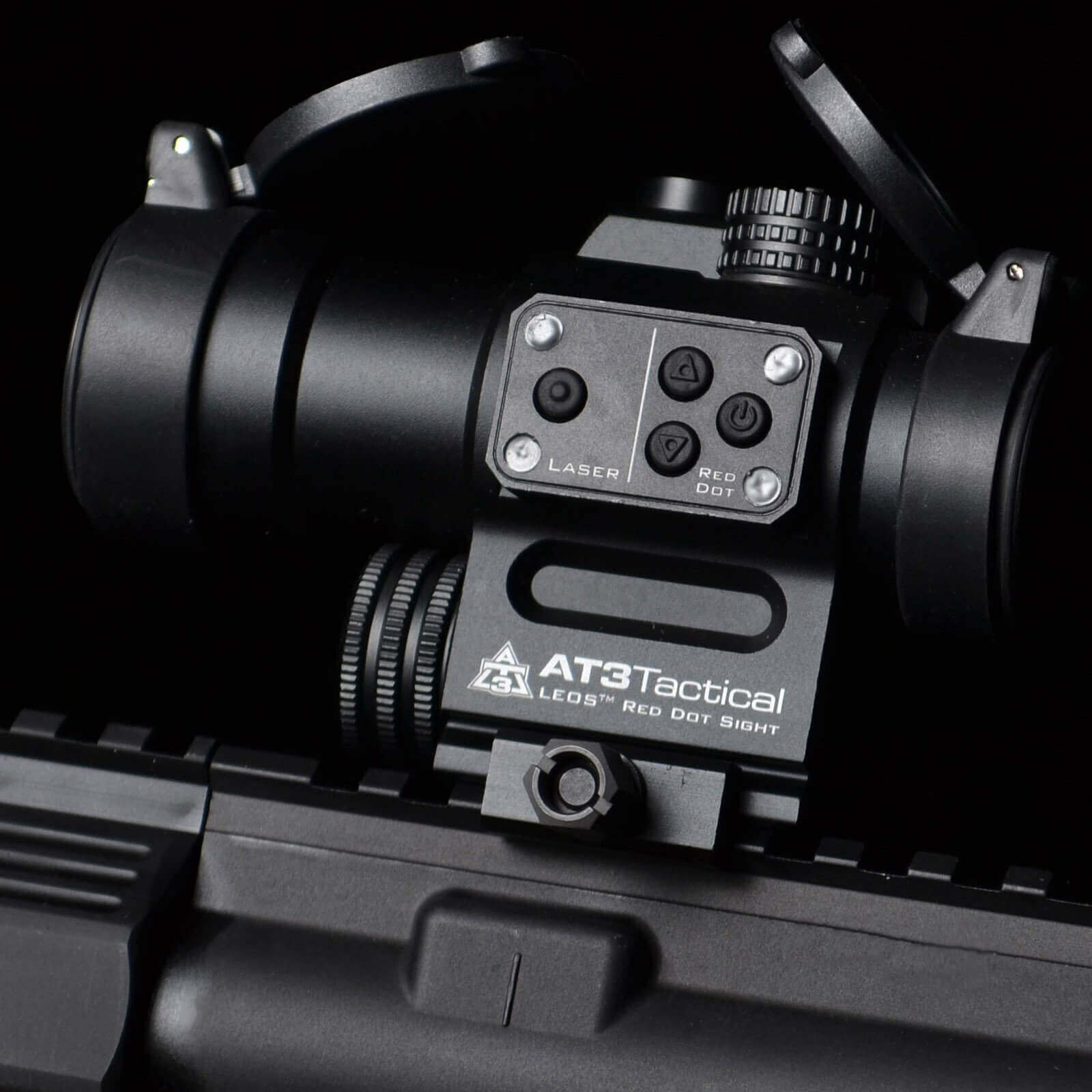 LEOS™ Red Dot Sight with Integrated Laser Sight & Riser