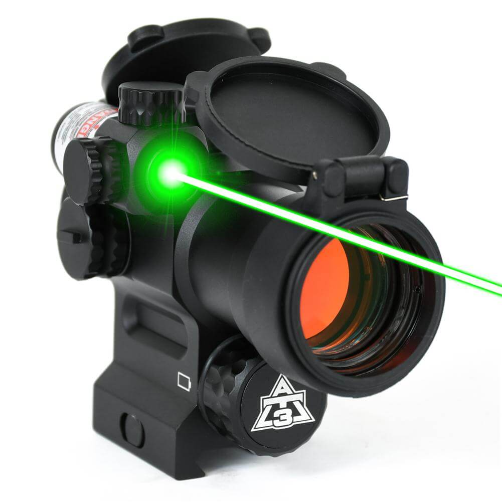 LEOS™ Red Dot Sight with Integrated Laser Sight & Riser