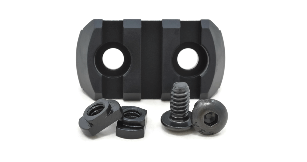 M-LOK Picatinny Rail Sections – 3, 5, and 7 Slots