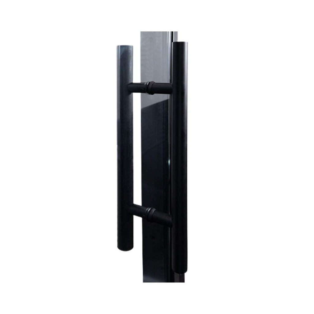 [24X81-Inch] Prosaunas Black Alder Clear Glass Sauna Door (SAK38670)