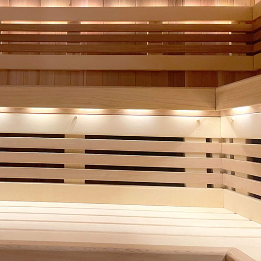 Prosaunas Cedar 1X4 VG S4SEE Vertical Grain Smooth 4 Sides Eased Edges Sauna Bench Wood [WOOD624] (SAK50213)