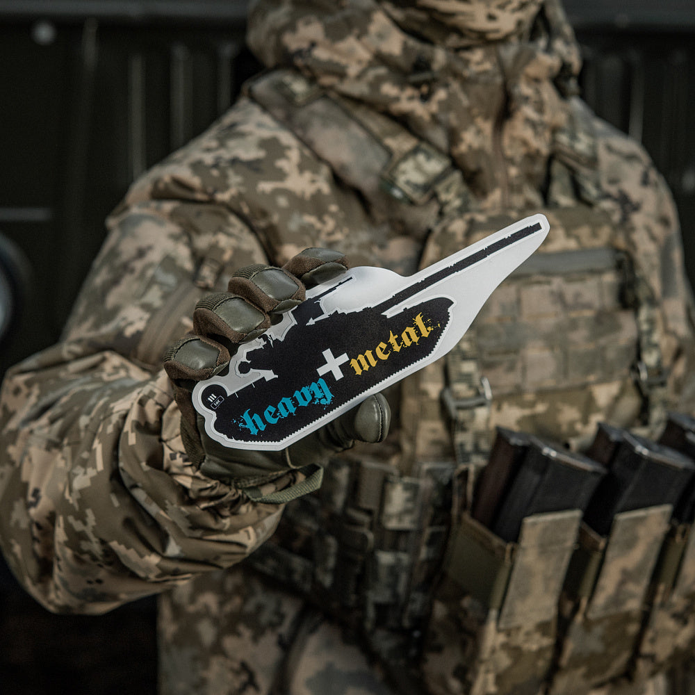 M-Tac Sticker Heavy Metal Black
