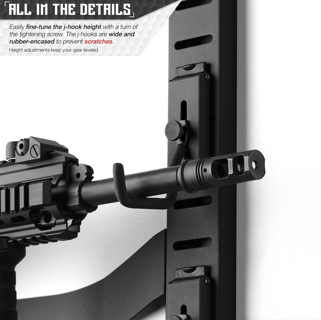 Sel Protection Rack Horizontal Wall Rack – Self Rescue Tactical