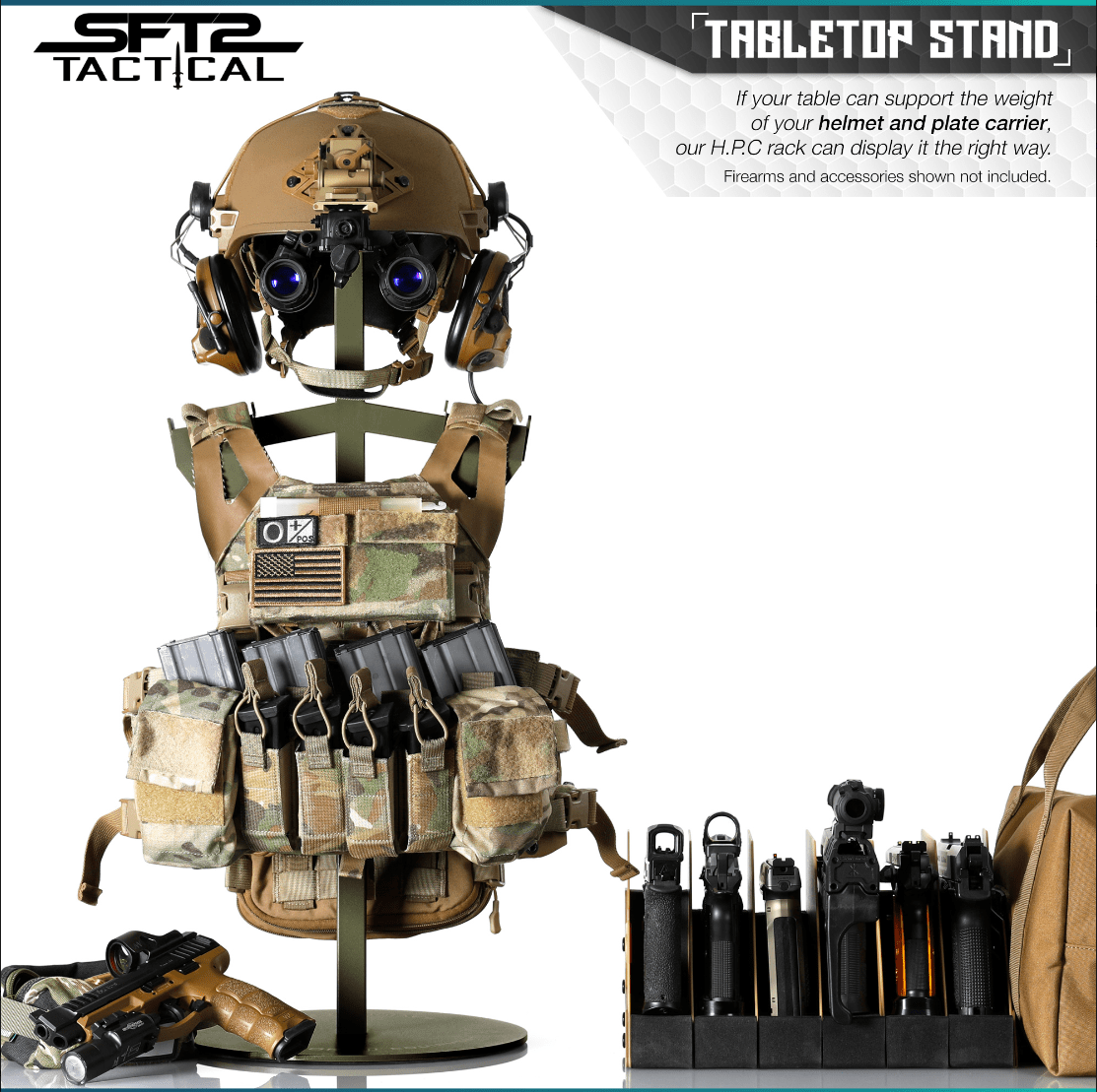Tabletop Gear Rack - HWC