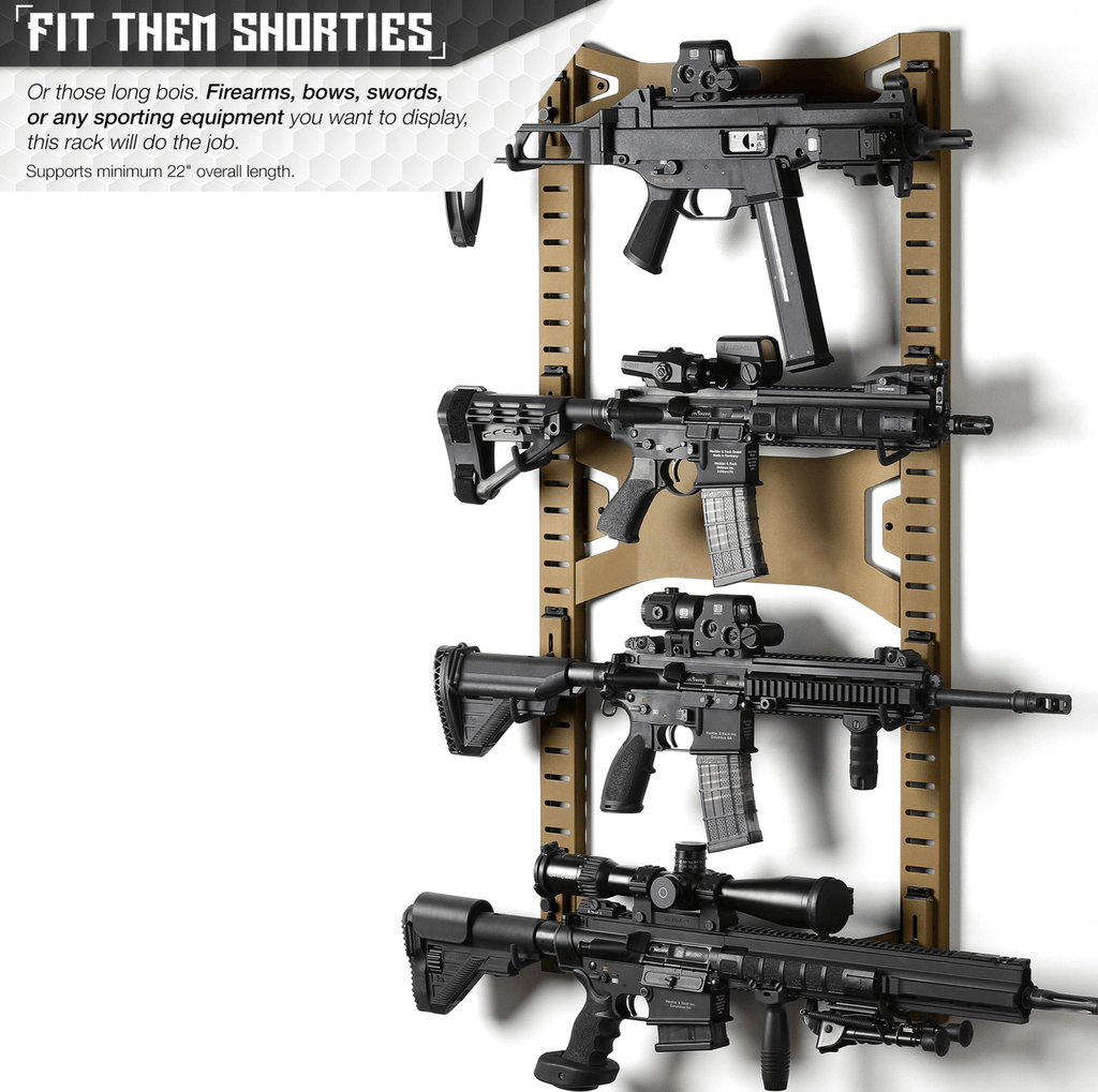 Gene Rack Wall Horizontal Wall Rack – Self Rescue Tactical