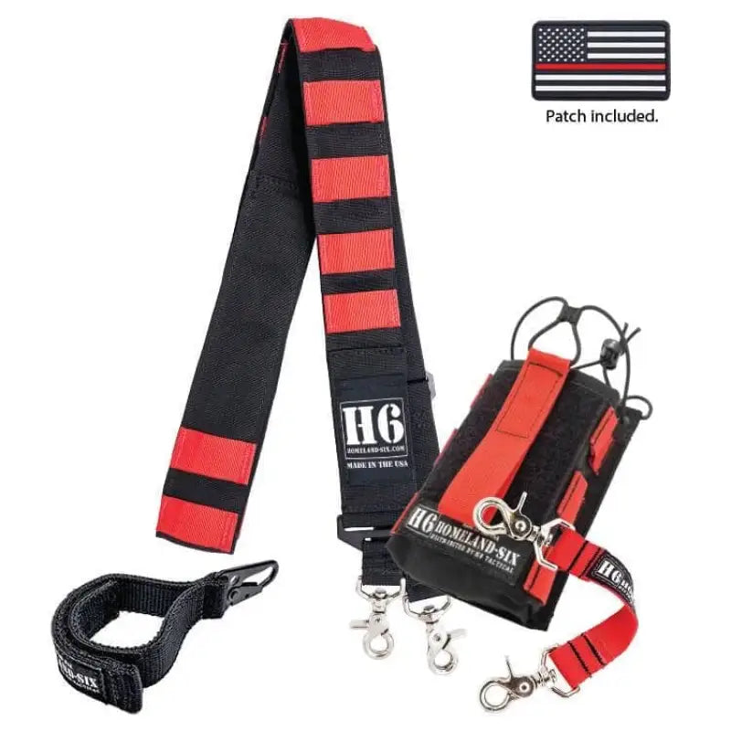 H6 FRONTLINE RADIO STRAP KIT - INFERNO SERIES