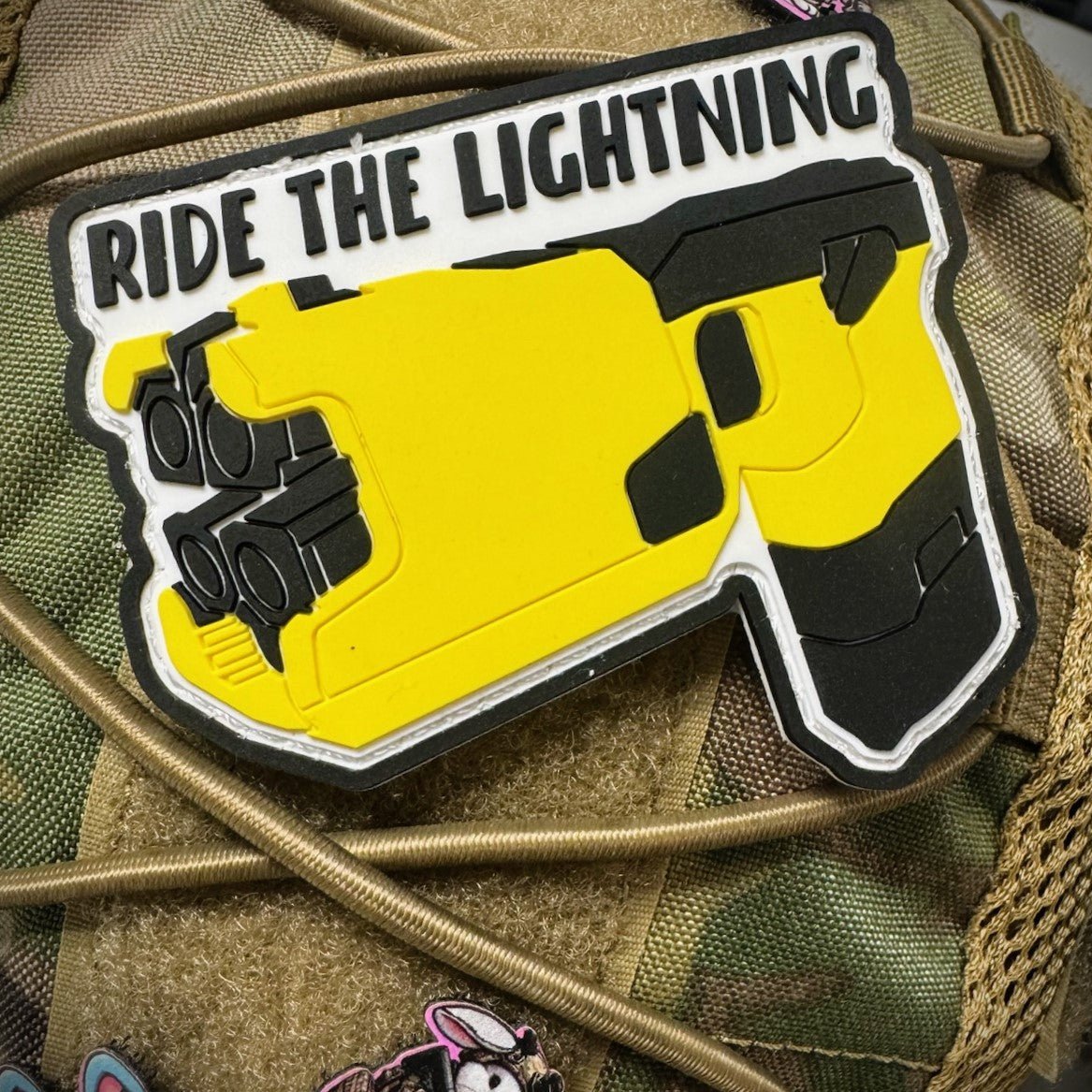 Ride The Lightning - 3 Inch - PVC Patch