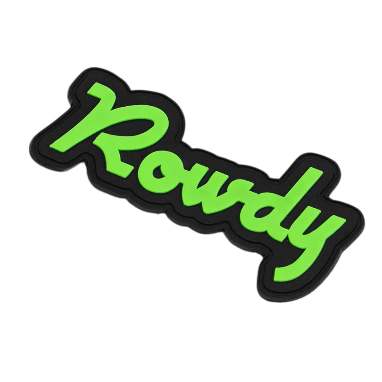 Rowdy Script PVC Velcro Patch