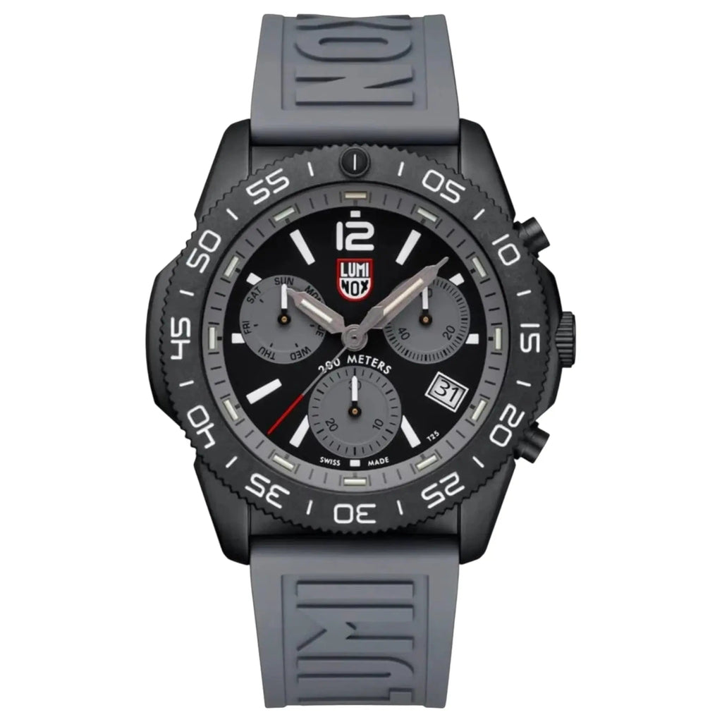 Luminox Tritium Gray Pacific Diver 44MM Chronograph Watch