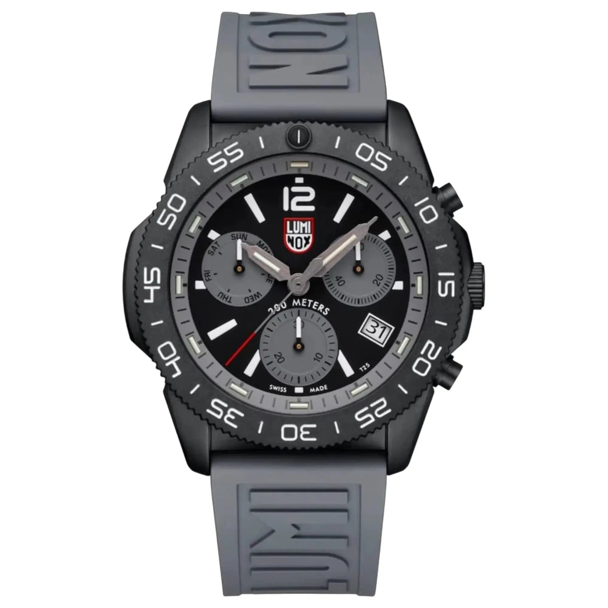 Luminox Tritium Gray Pacific Diver 44MM Chronograph Watch