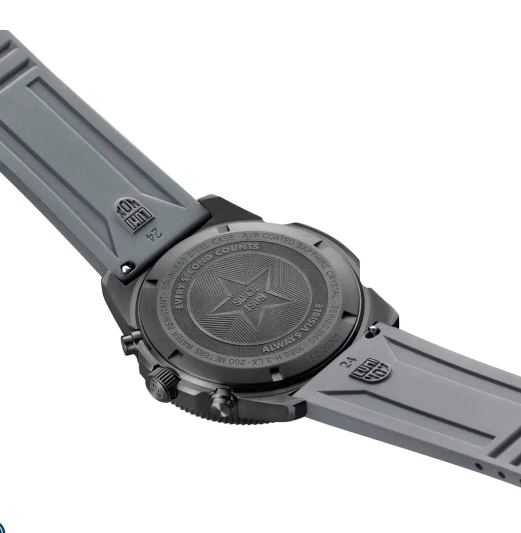Luminox Tritium Gray Pacific Diver 44MM Chronograph Watch