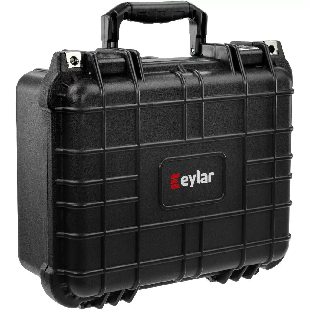 Eylar 13.37" Standard Gear Hard Case – Waterproof, Shockproof, with Customizable Foam