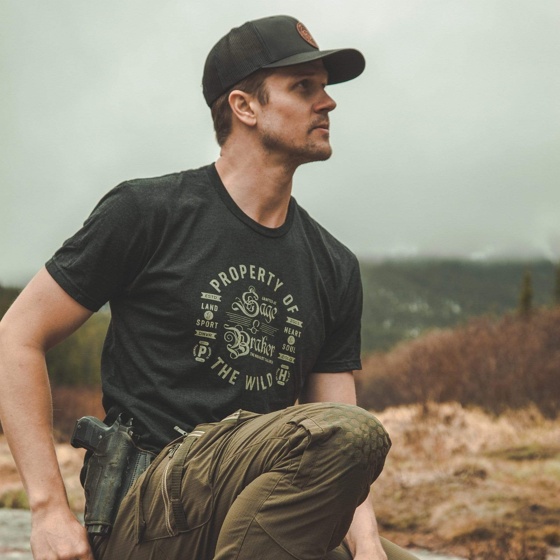 SAGE & BRAKER T-SHIRT // "Property of the Wild"