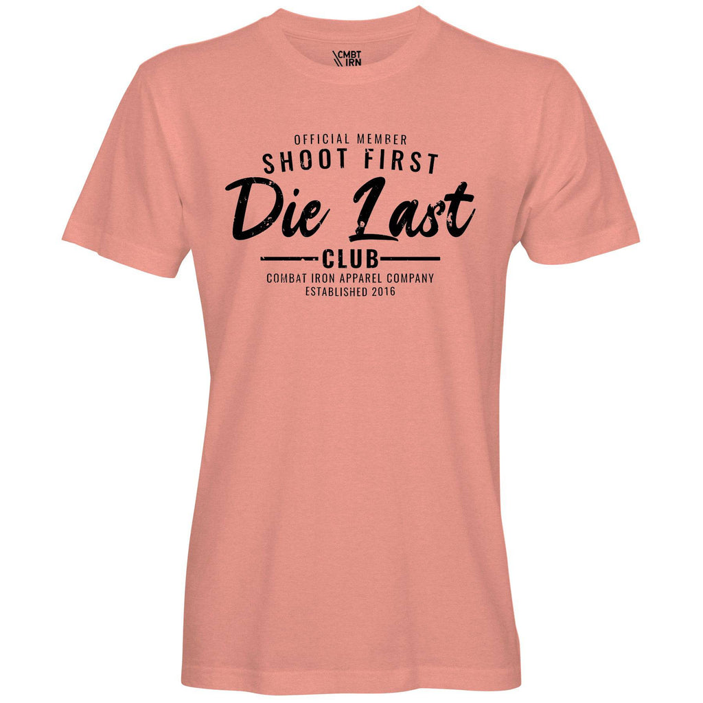 Shoot First. Die Last. Tactical Athlete Club Men's T-Shirt