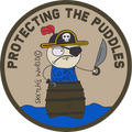 Sketch's World © Officially Licensed - Protecting The Puddles - 3.5 Inch Sticker