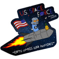Sketch's World © Officially Licensed - Space Force - 3.5x3 inch Sticker