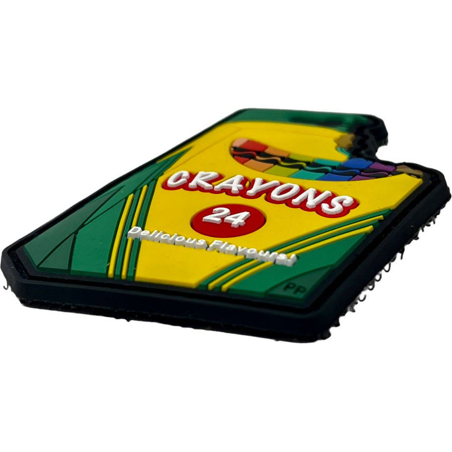 Standard Issue Crayons Patch + Sticker