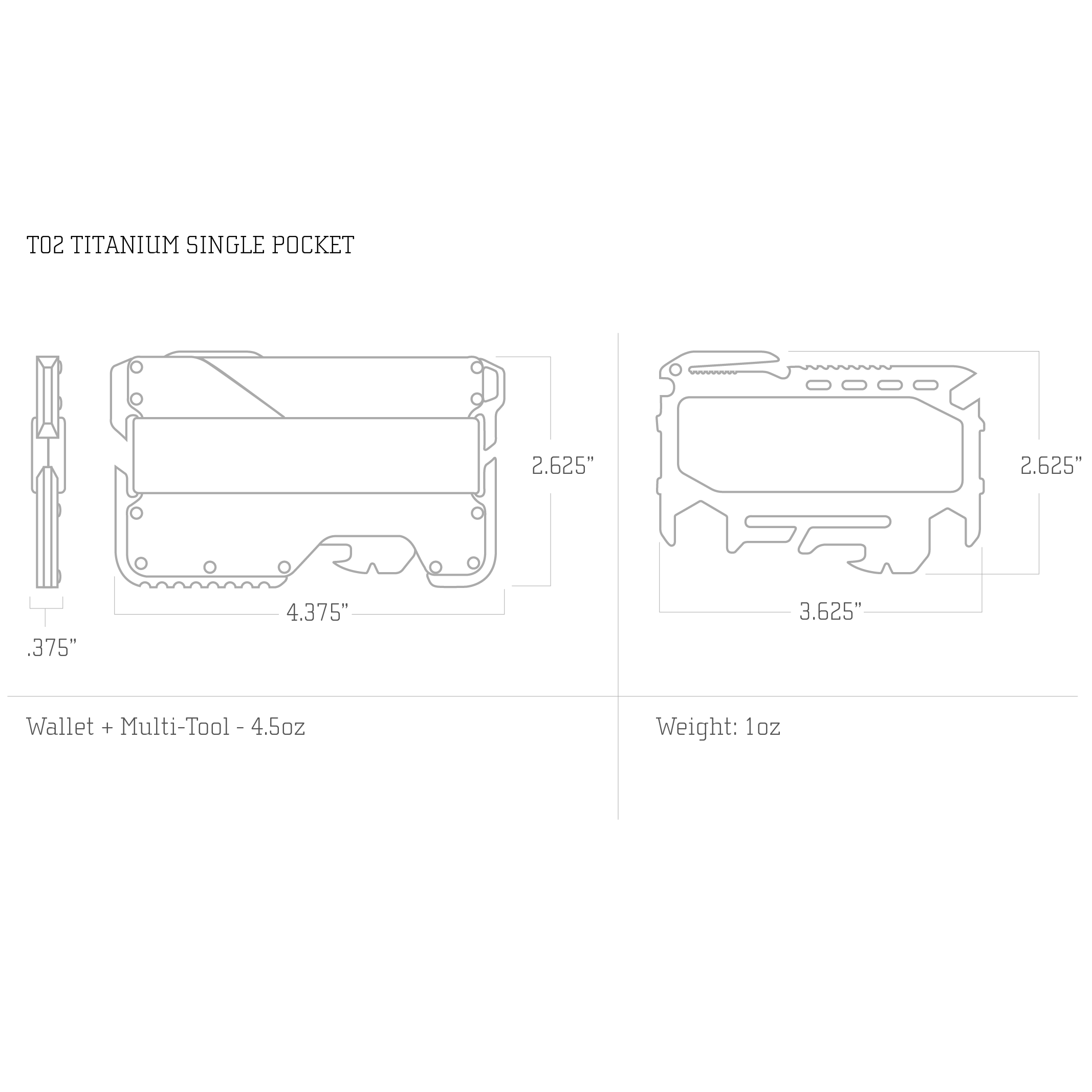T01 TACTICAL™ WALLET - SPEC-OPS - BLUELINE