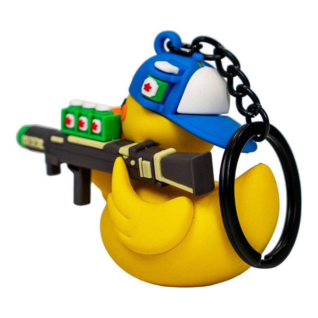 Beer Launcher TactiDuck 3D Rubber Keychain