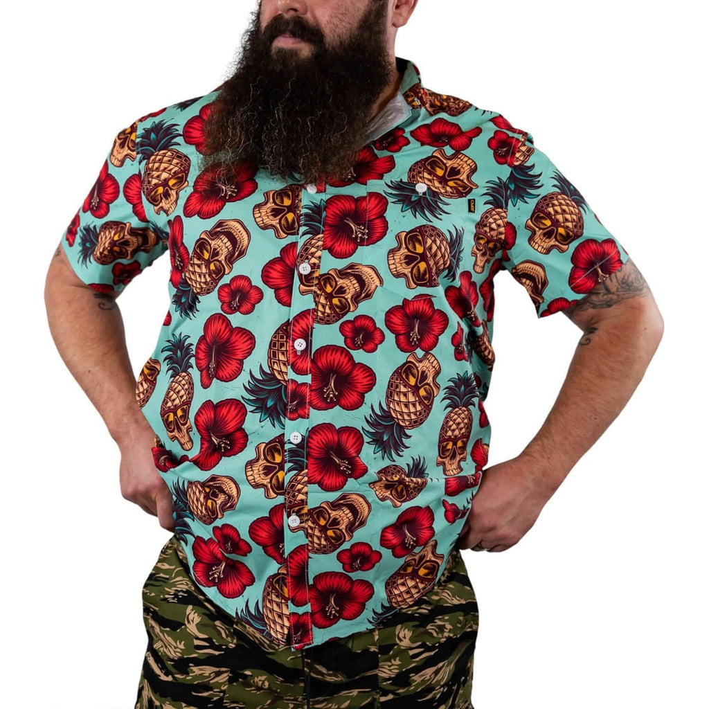 Men's Flex Button Up
