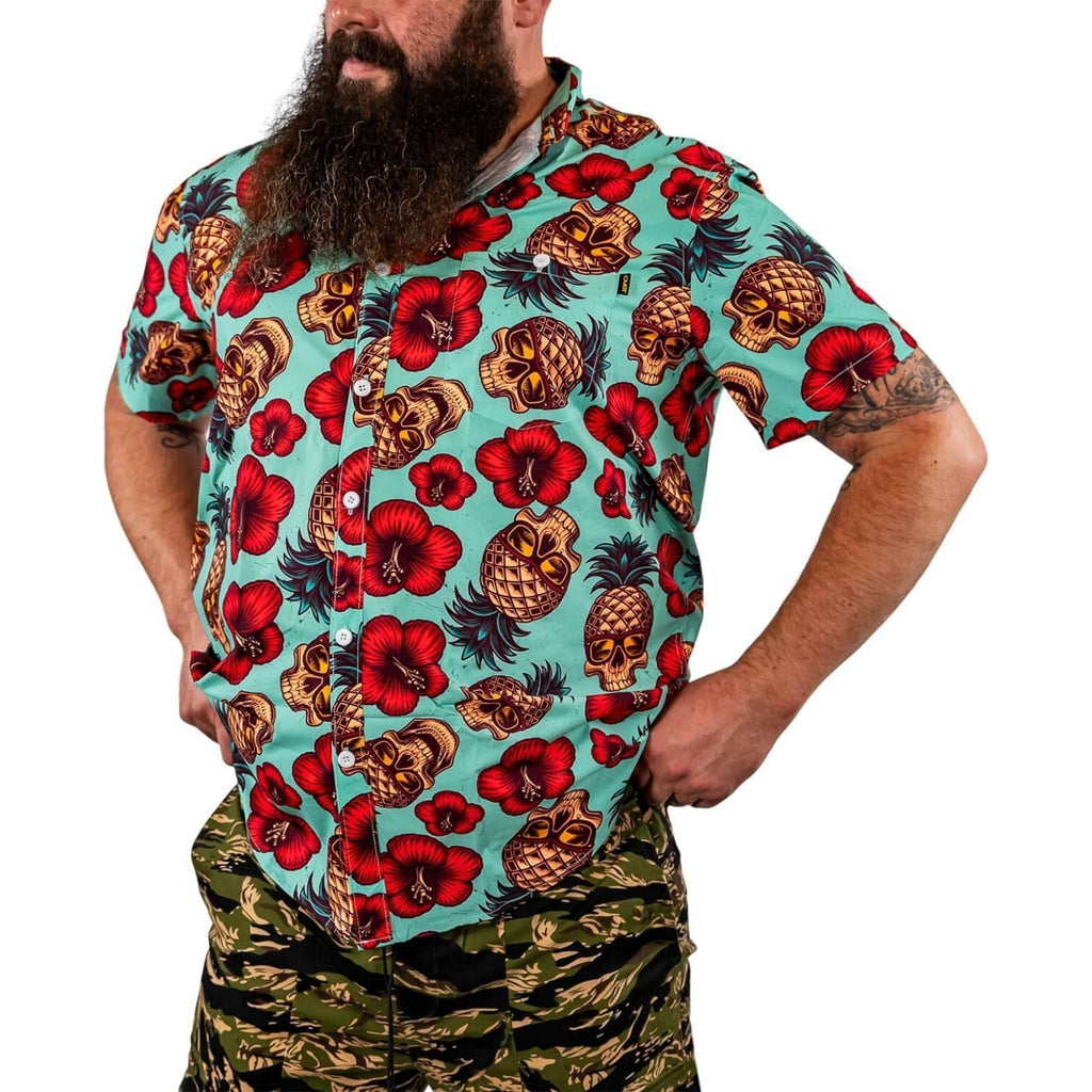 Men's Flex Button Up
