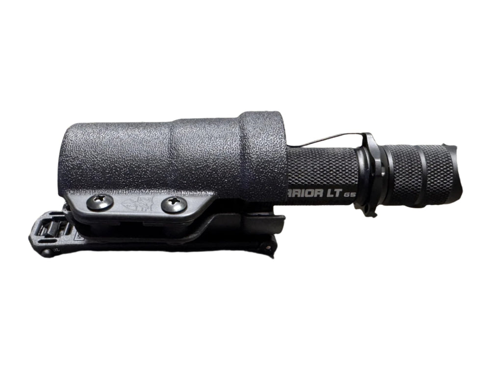 Zero9 Molle Holster For Powertac Warrior Gen4/Gen5/Flexbeam Models-PREORDER Now- Ships in 5 days.