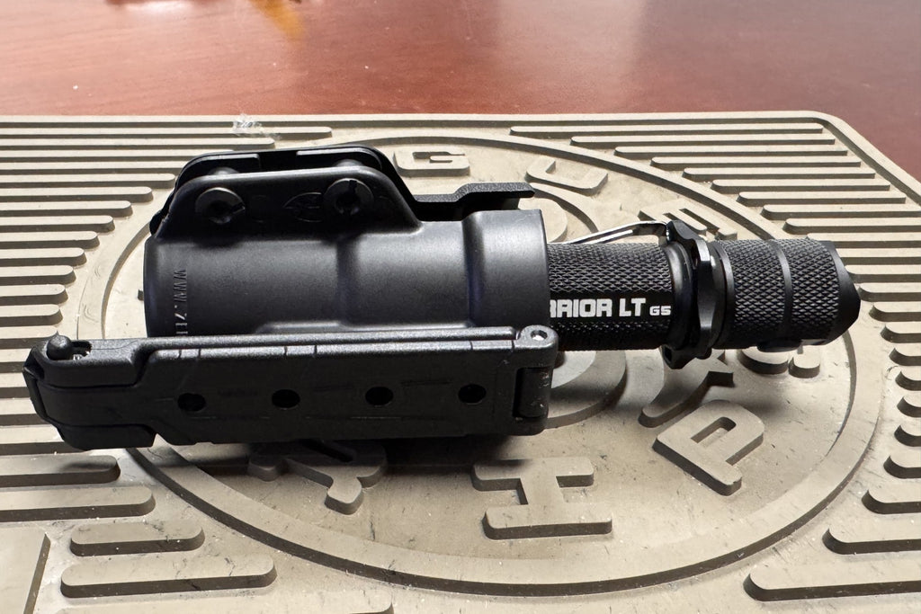 Zero9 Molle Holster For Powertac Warrior Gen4/Gen5/Flexbeam Models-PREORDER Now- Ships in 5 days.