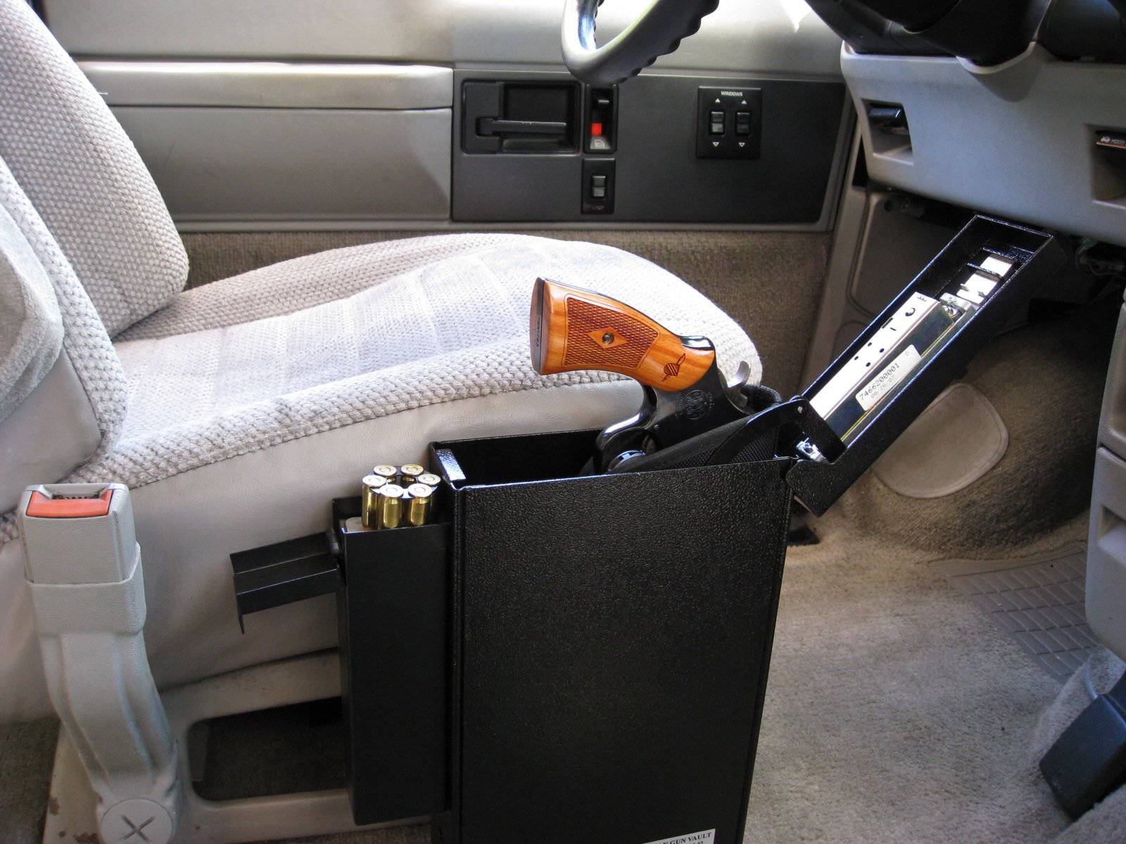 Titan Gun Safe Pistol Vault Bundle "Quick Access Vehicle Handgun Safe"