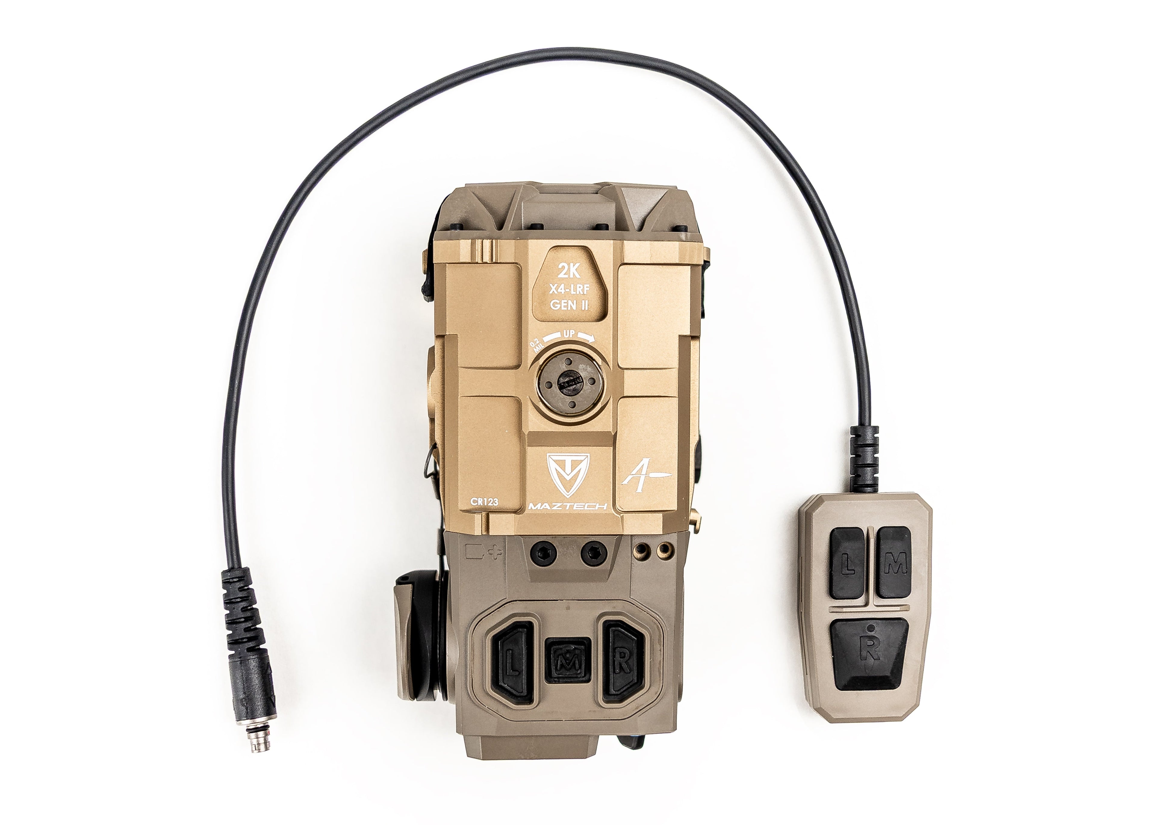 Maztech X4-LRF Gen 2 - Improved Up to 16,400 Yards Ranging & Ballistic Solver - Enhanced Laser Precision