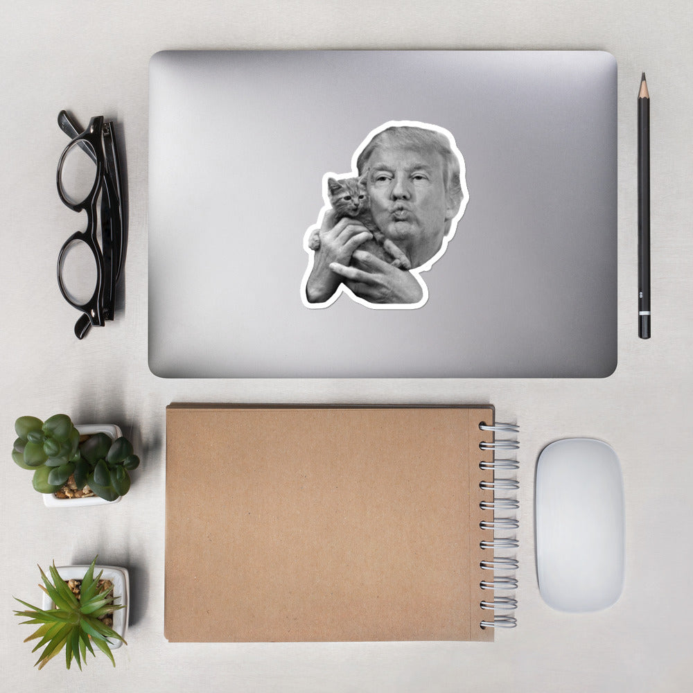 Trump and  Pussy Sticker