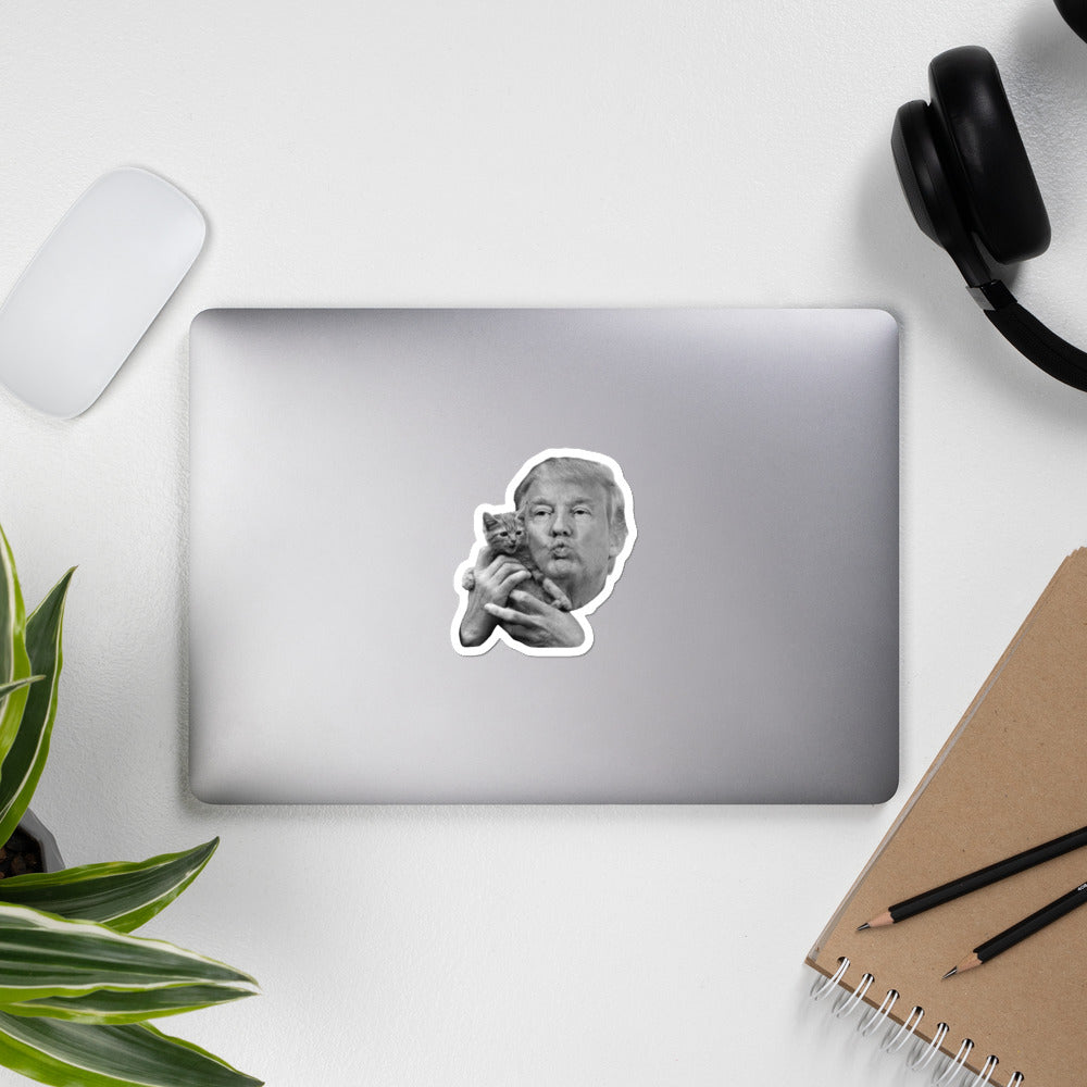 Trump and  Pussy Sticker