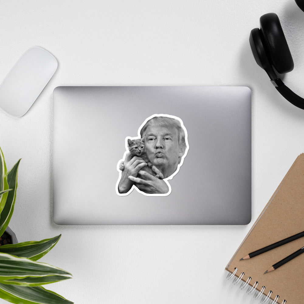 Trump and  Pussy Sticker