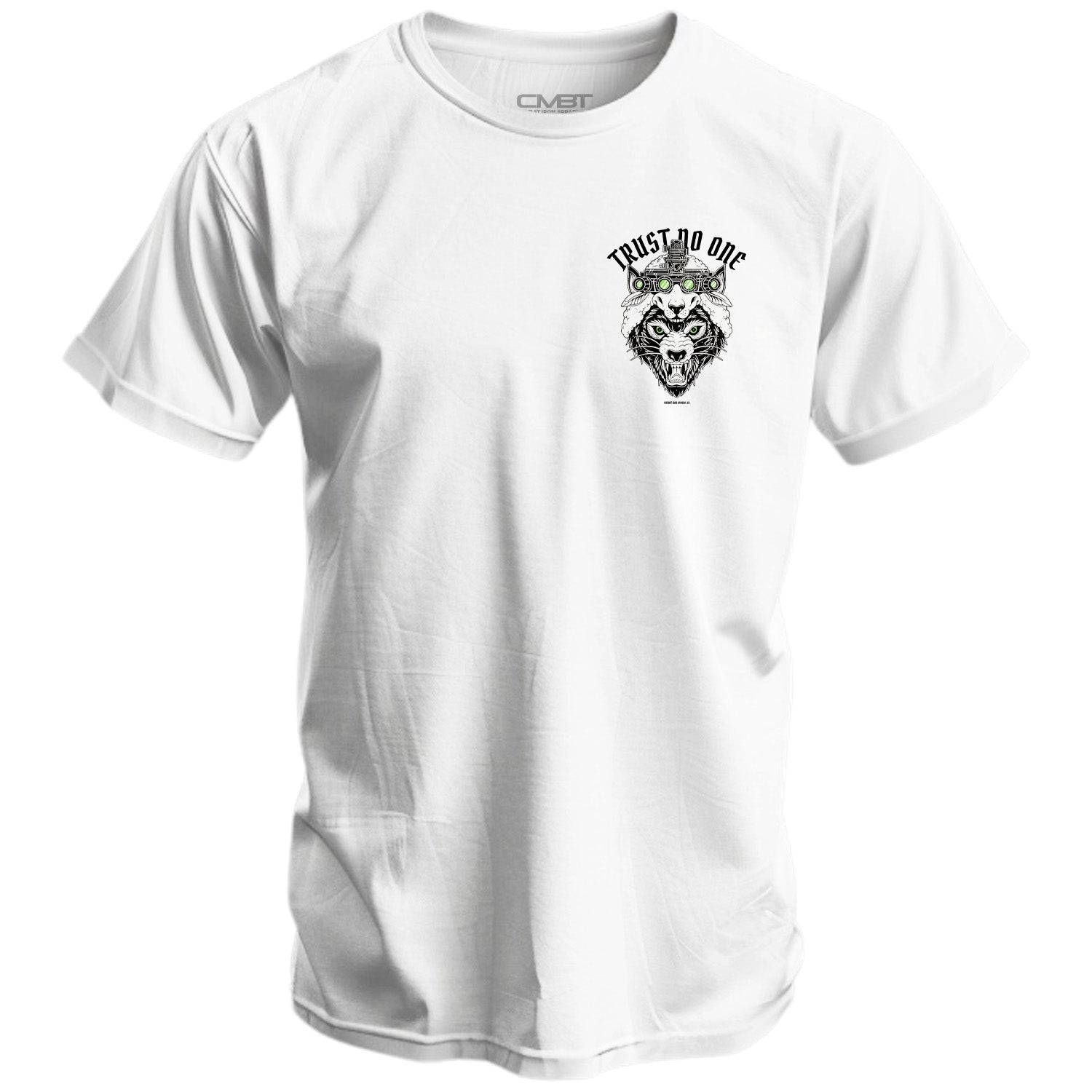 Trust No One Wolf Men's T-Shirt