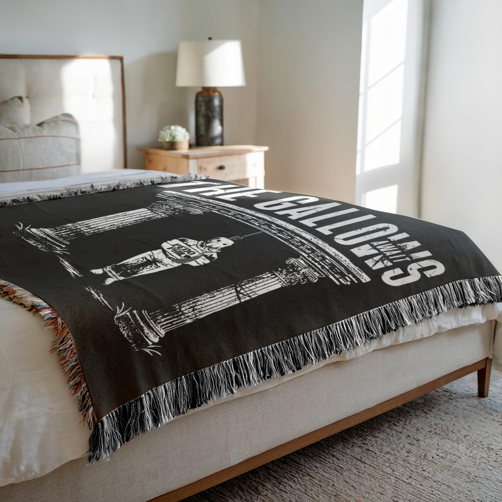 The Gallows Woven Blanket